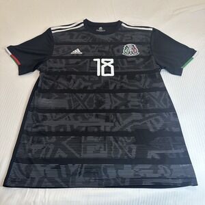 Adidas Mexico 2019 Jersey #18 Guardado Men's 2XL